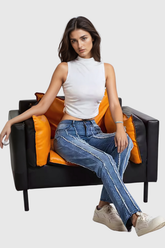 Adilet Şeritli Skinny Jean